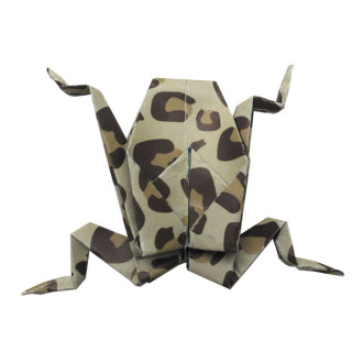 Origami žaba 20x20 