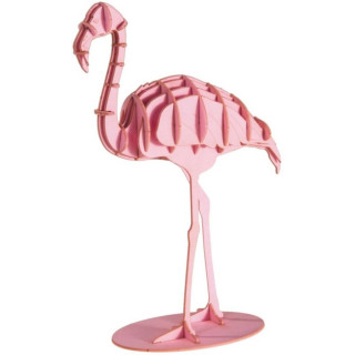 3D puzla flamingo 