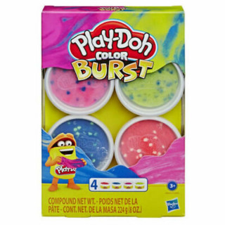 PLAY DOH COLOUR BURST ASST 