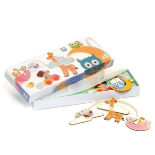 WOODEN MOBILE - Animals ' s baby DD04388 