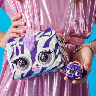 TORBICA PURSE PETS METALLIC MAGIC ZEBRA 