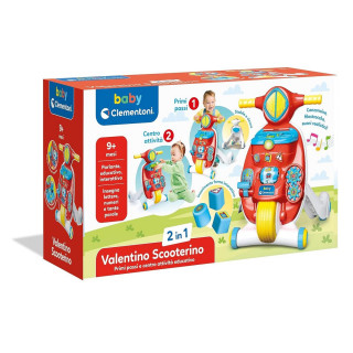 CLEMENTONI 2U1 FIRST STEP SOOTER BIKE 