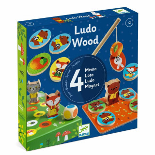 DRUŠTVENA IGRA DRVENA LUDO WOOD DJ01628 