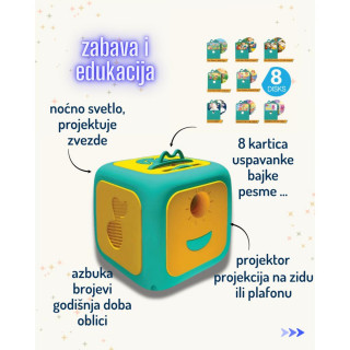 EDUKATIVNI MAGIČNI PROJEKTOR BAJKE 872595 