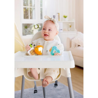 Hape baby ABC set zvečka, glodalica H0129 