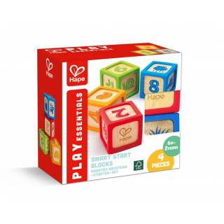 Hape drvene kocke sa silikonskim ivicama 4/1 H0132 