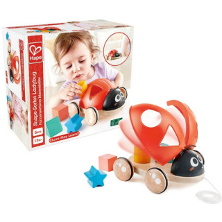 Hape igračka na povlačenje sa oblicima bubamara H0364 