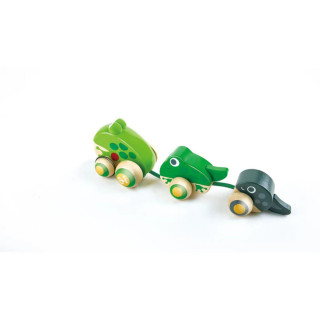 Hape igračka na povlačenje žaba H0365 