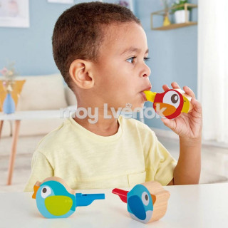 Hape pištaljka Turquoise Bird H0472 