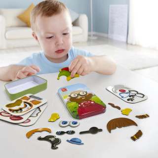 Hape magnetna igra Fuuny Faces H0476 