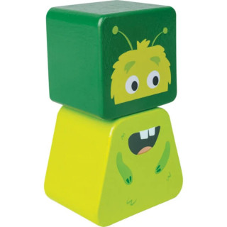 Hape drveni blokovi slagalice Monster H0495 