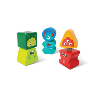 Hape drveni blokovi slagalice Monster H0495 
