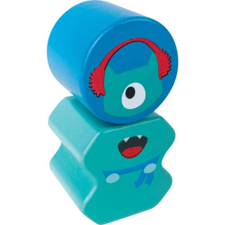 Hape drveni blokovi slagalice Monster H0495 
