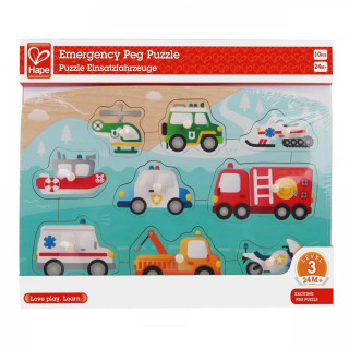 Hape drvena slagalica Emergency H1406 