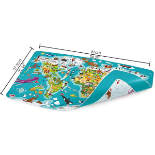 Hape puzzle karta svijeta H1626 