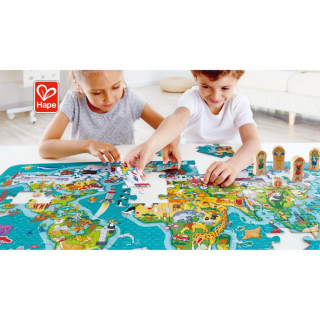 Hape puzzle karta svijeta H1626 