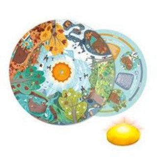 Hape puzzle četiri godišnja doba H1636 
