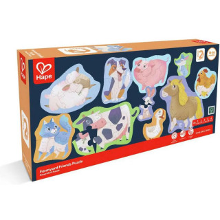 Hape puzzle farma H1648 