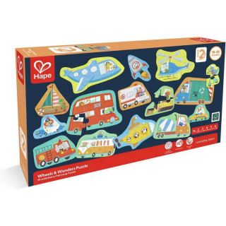 Hape puzzle vozila H1649 