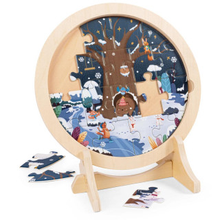 Hape puzzle četiri godišnja doba H1653 
