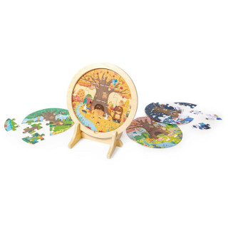 Hape puzzle četiri godišnja doba H1653 