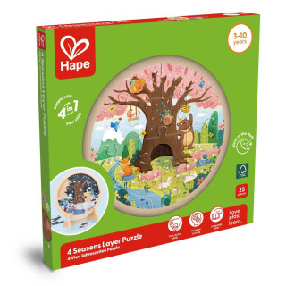 Hape puzzle četiri godišnja doba H1653 