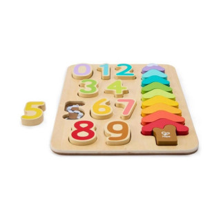 Hape drvene puzzle boje i brojevi H1657 