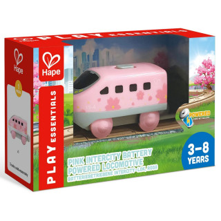 Hape lokomotiva na bateriju-roze H3787 