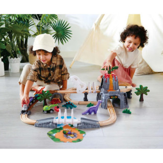 Hape set avantura sa dinom i željeznicom H3795 
