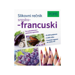 SRPSKO FRANCUSKI SLIK REČNIK KLETT 