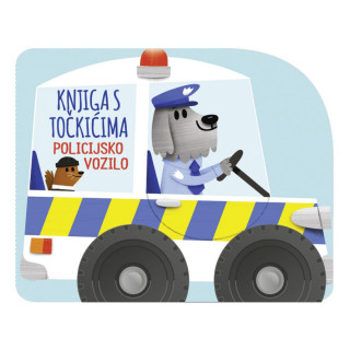 KNJIGA SA TOČKIĆIMA POLICIJSKO VOZILO 1-4 