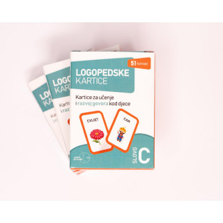 LOGOPEDSKE KARTICE-SLOVO C-LATINICA 