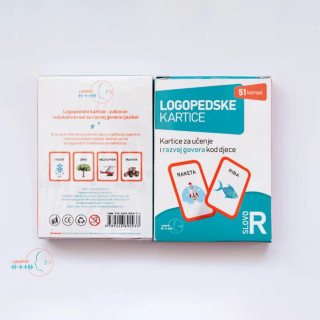 LOGOPEDSKE KARTICE-SLOVO R-LATINICA 