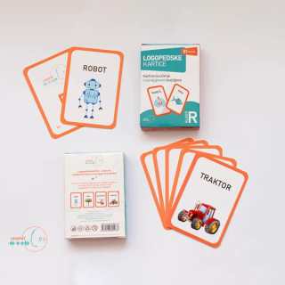 LOGOPEDSKE KARTICE-SLOVO R-LATINICA 