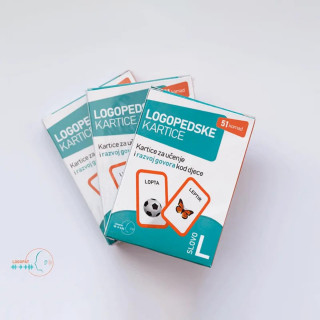 LOGOPEDSKE KARTICE-SLOVO L-LATINICA 