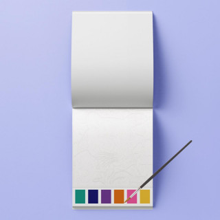 Magična akvarel bojanka: Veličanstvene životinje 