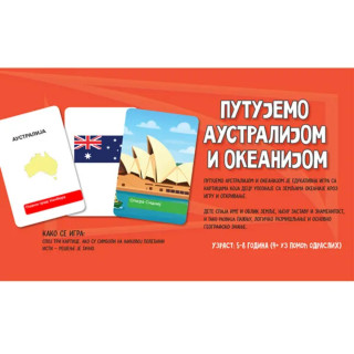 Edukativni set: Putujemo Australijom i Okeanijom 