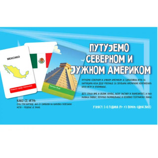 Edukativni set: Putujemo Severnom i Južnom Amerikom 