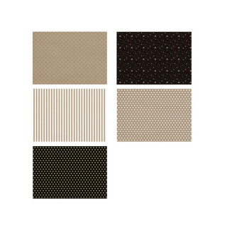 UKRASNI PAPIR  KRAFT BLACK 