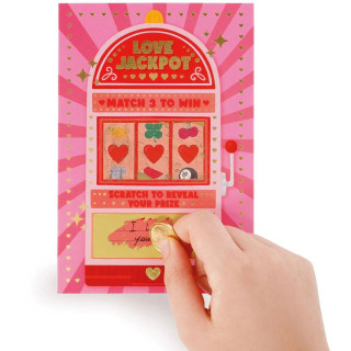 ČESTITKA GREBALICA - LOVE JACKPOT 