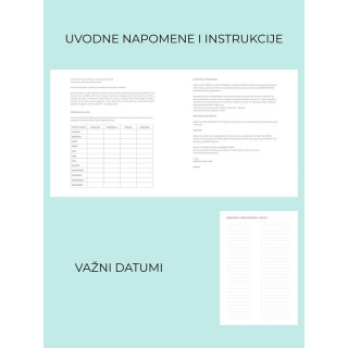 PLANER ROZE BIJELI MODA I TAKO TO 