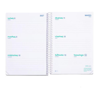 PLANER PLUS W/V FLOWERY 26_27 
