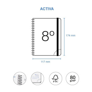 PLANER ACTIVA W/V COLL.PINK 26_27 