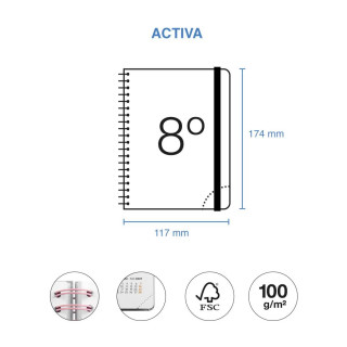 PLANER ACTIVA W/V ECHINACEA 26_27 