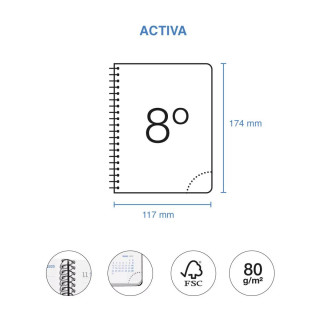 PLANER ACTIVA D/P LAB BLACK 26_27 