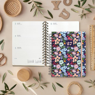 PLANER 18M PLUS W/V BLACK BLOOM 26_27 