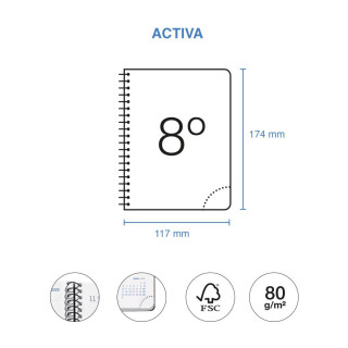PLANER ACTIVA D/P LAB PINK 26_27 