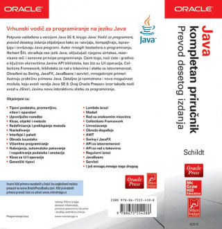 JAVA JDK9: KOMPLETAN PRIRUČNIK 10.IZDANJE 