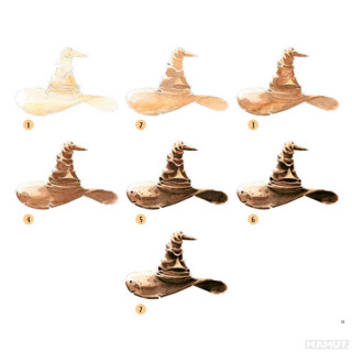 Harry Potter : čarolija boja : 32 korak po korak magična projekta za crtanje i b 