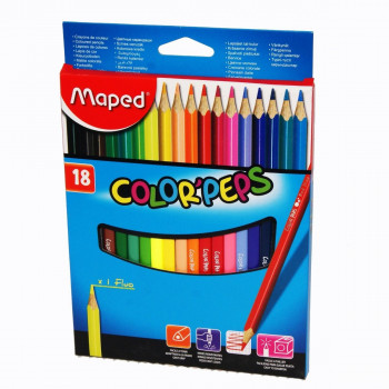 DRVENE BOJICE COLOR PEPS 18/1 